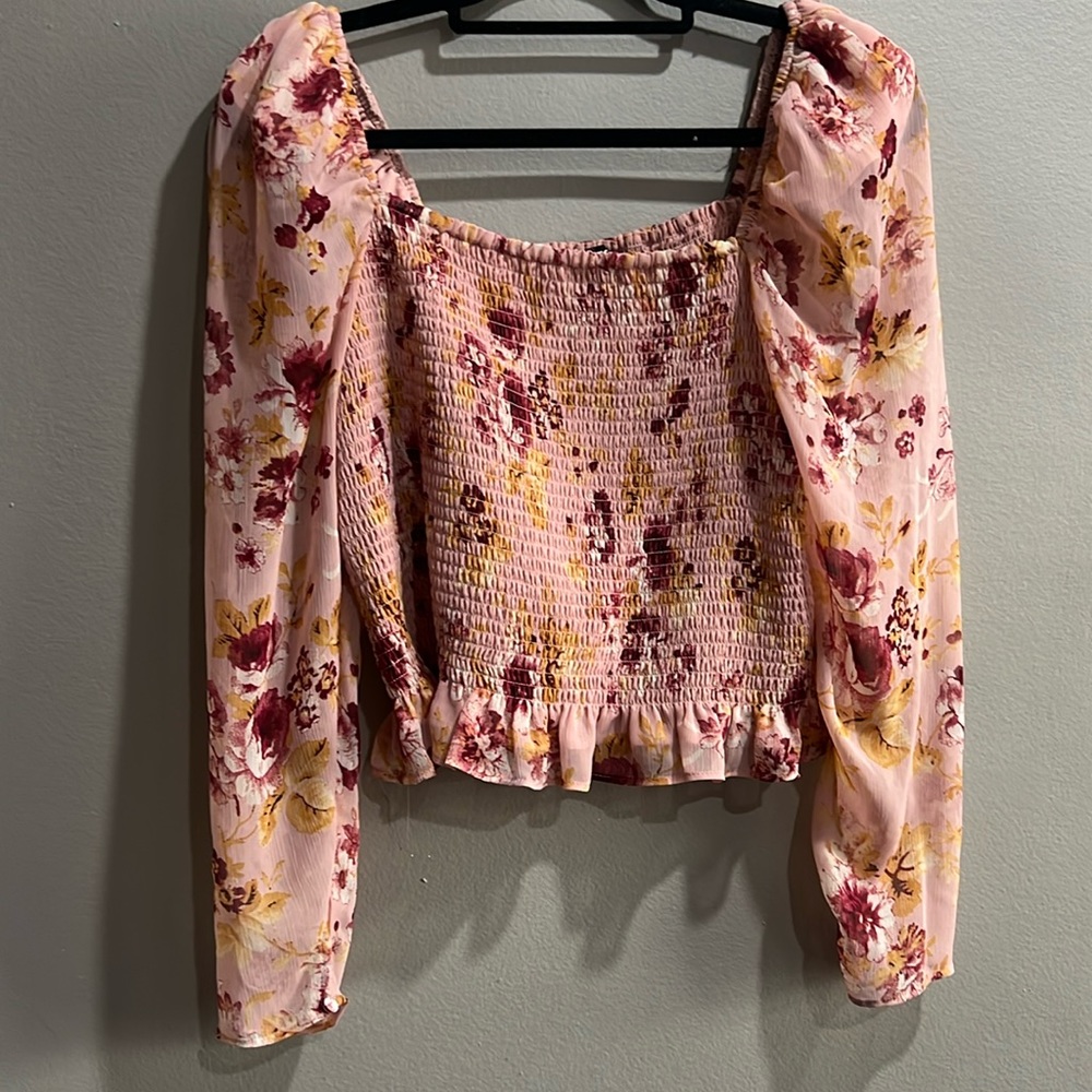 Express floral top